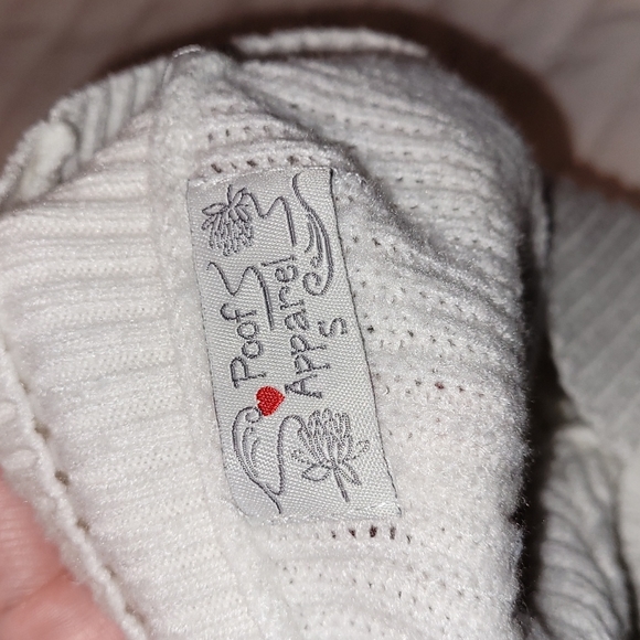 White Sweater Poof Apparel - Picture 2 of 2